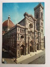 Firenze The Cathedral Italy Vintage Postcard picture