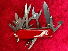 Victorinox Delémont Evolution S557 Red Swiss Army Knife 85mm 13 Tool Used (W2) picture