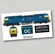 British Rail Class 47 Fridge Magnet 47500 Great Western BR Diesel Locomotive picture