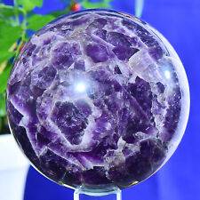 7.67LB Natural Dream Amethyst Sphere Ball Crystal Healing Reiki picture