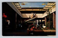 Portland OR-Oregon, The Lloyd Center, Large Shopping Mall Vintage c1962 Postcard picture