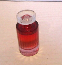 Lancome e eau de Parfum Women's Miniature Ribbed Glass Bottle France .17 oz picture