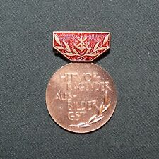 Original Cold War East Germany DDR GST Outstanding Instructor Medal (bronze) picture