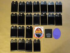 Lot of 24 Vintage Empty Disney Pin Backer Cards - Mixed Variety picture