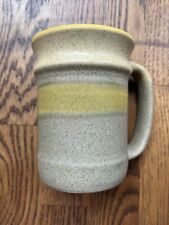 Vintage Sunnycraft Pottery Yellow Rim Mug, Made in Korea 24400-Beautiful picture
