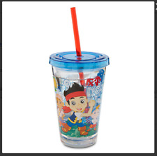 Disney Store Jake and the Neverland Pirates Tumbler with Straw - 8 oz - New picture