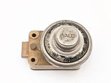 Vintage Yale Combination Safe Lock Combo Vault Dial Brass Collectible Locksmith picture