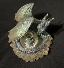 Vintage Westland Giftware # 815 - Mother Dragon and Baby Statue Figure. Globe.  picture