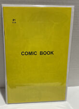 Generic Comic Book #1 Yellow Cover  picture