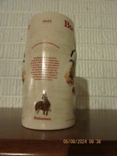 Budweiser Holiday Series, 90th Anniversary (2023), 7 inch beer stein picture