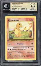 1999 Pokemon PORTUGUESE 1st Edition Base Set Charmander 46/102 BGS 9.5 GEM MINT picture