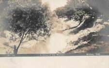 RPPC A VIEW OF THE WAHOO WAHOO NEBRASKA REAL PHOTO POSTCARD (c. 1910) picture