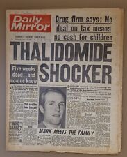 Daily Mirror Newspapers - NOT COMPLETE Multi Listing; Birthdays, Various Years picture