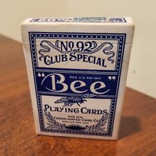 BEE CLUB SPECIAL 92  Playing Cards  N.Y. Consolidated Card Co. CAMBRIC  Back #67 picture