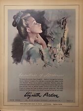 Elizabeth Arden Cleansing Cream 1946 Print Ad Du Magazine Swiss Makeup Blonde picture