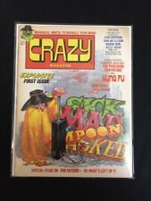 Crazy #1 Harlan Ellison Marv Wolfman Very Fine VF (8.0) Marvel Comics 1973 picture