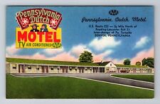 Denver PA-Pennsylvania, Pennsylvania Dutch Motel, Advertising, Vintage Postcard picture