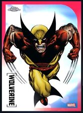 TOPPS MARVEL COLLECT CHROME 24 LEGENDARY RED BASE WOLVERINE picture