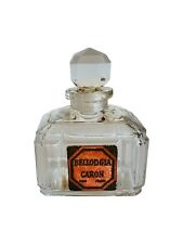 Vintage Bellodgia Caron France Crystal Perfume Bottle picture
