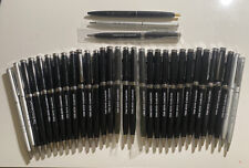 THE RITZ CARLTON METAL PEN LOT OF 40 Glossy Black Enamel Twist Open Pen - OFFER picture