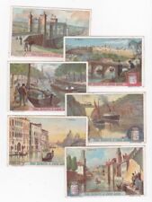 channels - s2 - 6 Liebig trade cards - san1113ita issued in 1921 picture