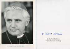 Joseph Ratzinger POPE BENEDICT XVI autograph, signed photo picture