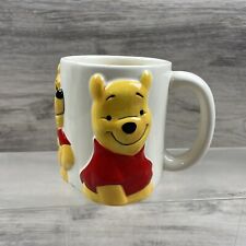 Vintage Disney’s Winnie The Pooh Coffee Mug Collector’s Raised Ceramic picture