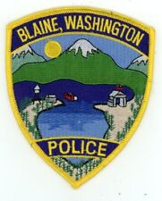 WASHINGTON WA BLAINE POLICE NICE SHOULDER PATCH SHERIFF picture