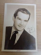 Vintage Jack Leonard Autograph Photo Swing Vocal Jazz Singer 1939 picture
