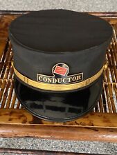 Vintage Milwaukee Road Railroad Conductor Hat. picture