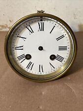 Antique Japy Freres French Mantle Clock Movement Dial Bezel Parts picture