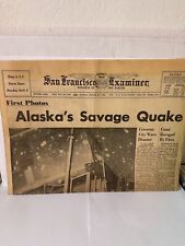 san francisco chronicle 1964 Alaska's Savage Quake picture