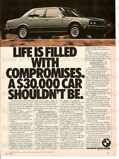 1980 BMW 733i Vintage Magazine Ad    'The Ultimate Driving Machine' picture