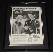 1959 Andy Bathgate for Vitalis 11x14 Framed ORIGINAL Vintage Advertisement picture