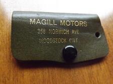 MACGILL MOTORS NORWICH AVE WOODSTOCK ONT CANADA PROMO ADVERTISING KEY RING FOB picture