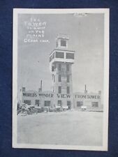 1941 Genoa Colorado Roadside Tower Summit of the Plains Postcard picture