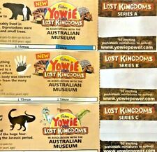 YOWIES Lost Kingdom Australian Museum Series A / B / C  2000-2002 - MULTI LIST  picture