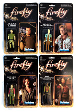 FIREFLY TV Series FUNKO ReAction Figures - Set of 4 (Jayne/Zoe/Kaylee/Wash) NEW picture