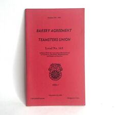 1975 Teamsters Local 145 / Bakery Agreement Bridgeport Connecticut  (Pap89) picture