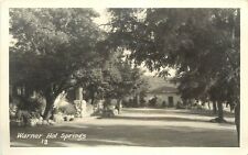 RPPC Postcard 13. Warner Hot Springs Entrance Drive, San Diego County Unposted picture