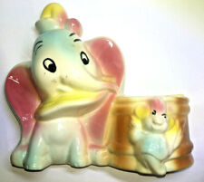 DUMBO PLANTER Walt Disney Productions TIMOTHY MOUSE Pastels 1940s BABY ROOM Vase picture