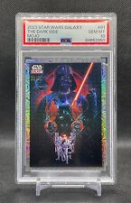 2023 Topps Star Wars Galaxy #81 The Dark Side Mojo 39/50 PSA 10 picture