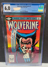 Wolverine Limited Series #1 CGC 6.0 WT Marvel 1982 Frank Miller Chris Claremont picture