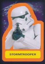 TOPPS 2015 STAR WARS THE FORCE AWAKENS STICKER CARD #S-16 STORMTROOPER picture