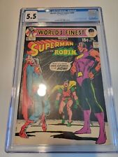 WORLD'S FINEST COMICS #200 1971 CGC 5.5 NEAL ADAMS BATMAN SUPERMAN Bronze Age picture