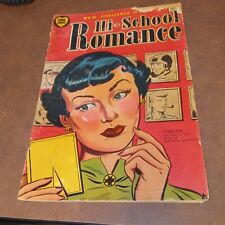 Hi-School Romance #39 golden age 1955 Harvey Comics precode Cover Girl good art picture