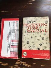 RCA Technical book 1959 Receiving Tube Manual RC-19 Radio vintage + Jenson Chart picture