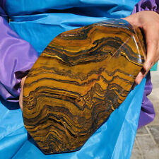 7920g TOP Rare Natural Beautiful Tiger Eye Mineral Crystal Specimen Healing 1271 picture