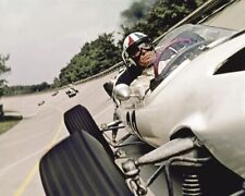 Grand Prix James Garner On Race Track In Formula 1 Car 8x10 real photo picture