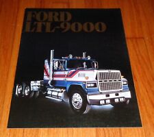 Original 1984 Ford LTL-9000 Semi Truck Sales Brochure Catalog LL-9000 picture